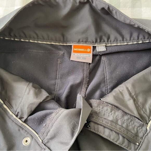 Merrell aeroblock trousers stretch pants 6 grey charcoal adventure-ready hicking - Picture 7 of 13
